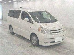Перевод аукционного листа TOYOTA ALPHARD HYBRID Перевод аукционника TOYOTA ALPHARD HYBRID