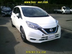 Перевод аукционного листа NISSAN NOTE Перевод аукционника NISSAN NOTE