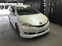 Перевод аукционного листа TOYOTA WISH Перевод аукционника TOYOTA WISH